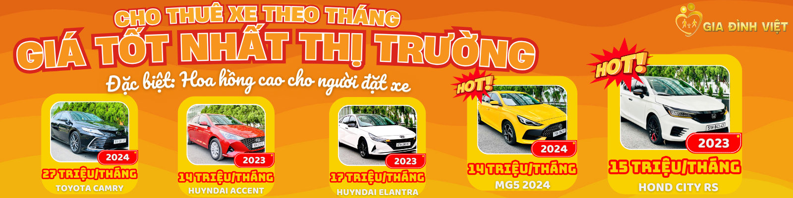 Thuê xe gia đình việt 8