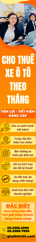 cho thuê xe tự lái theo tháng