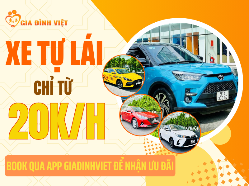 Dịch vụ thuê xe theo giờ giá rẻ