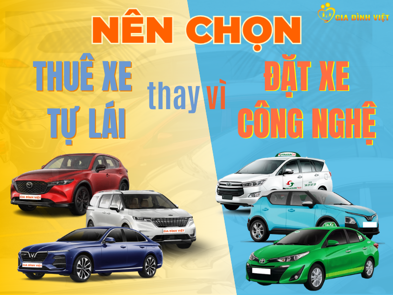 Thuê xe tự là lựa chọn tối ưu cho khách hàng