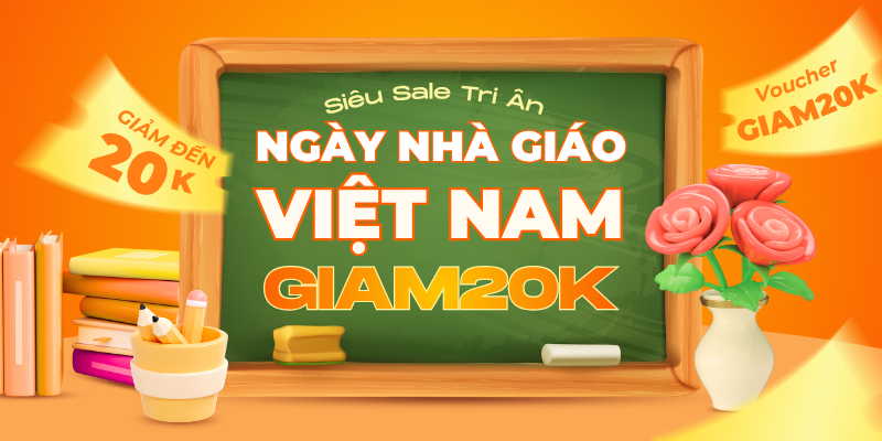 Mã Giảm Giá Tri Ân 20/11 | Ưu Đãi Siêu Sale Hấp Dẫn