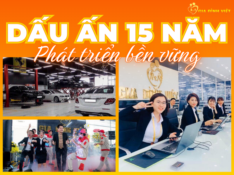 Sự kiện 15 năm thành lập Công ty Gia Đình Việt