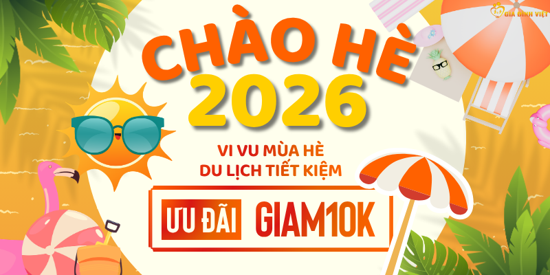 Mã Giảm Giá Chào Hè 2026 | Vi Vu Du Lịch Tiết Kiệm