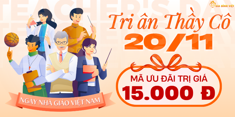 Ưu Đãi Ngày Nhà Giáo Việt Nam | Ngàn Lời Biết Ơn